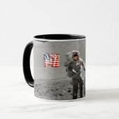 NASA Apollo 17 lunar landing mission, 1972 Tasse (Vorderseite Links)