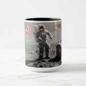 NASA Apollo 17 lunar landing mission, 1972 Tasse (Zentrum)