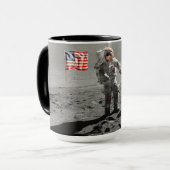 NASA Apollo 17 lunar landing mission, 1972 Tasse (Vorderseite Links)