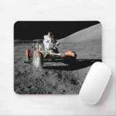 NASA Apollo 17 Lunar Roving Vehicle Mousepad (Mit Mouse)