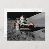 NASA Apollo 17 Lunar Roving Vehicle Postkarte (Vorne/Hinten)