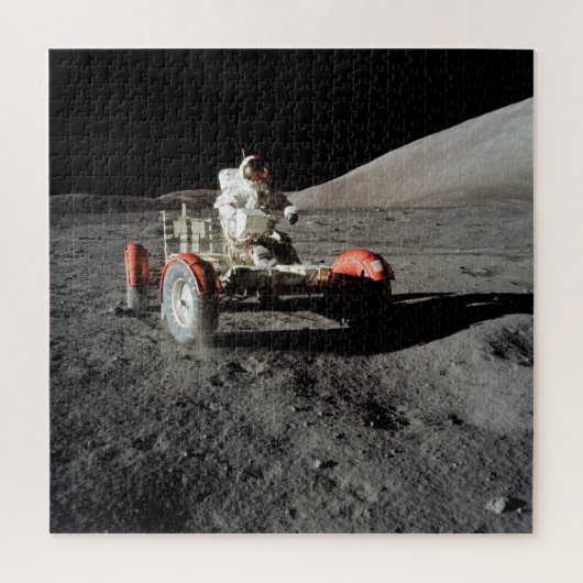 NASA Apollo 17 Mond-Rover, 1972 Puzzle (Vertikal)