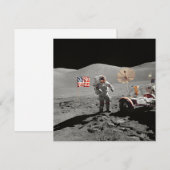 NASA Apollo 17 Mondlandemission, 1972 (Vorne/Hinten)