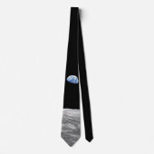 NASA Apollo 8 Earthrise Moon Lunar Orbit Foto Krawatte (Vorderseite)