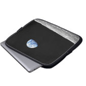 NASA Apollo 8 Earthrise Moon Lunar Orbit Foto Laptopschutzhülle (Vorne Knopf)