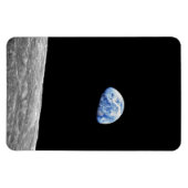 NASA Apollo 8 Earthrise Moon Lunar Orbit Foto Magnet (Horizontal)