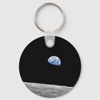 NASA Apollo 8 Earthrise Moon Lunar Orbit Foto Schlüsselanhänger