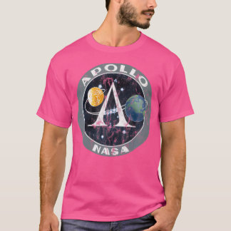 Nasa Apollo Missionen gestörte Moonmissionen von L T-Shirt
