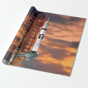 NASA Apollo-Sojus-Trägerrakete Sunrise-Startplatz Geschenkpapier