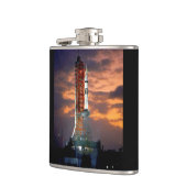 NASA Apollo Soyuz Startfahrzeug Sunrise Launchpad Flachmann (Links)
