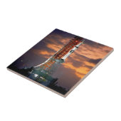 NASA Apollo Soyuz Startfahrzeug Sunrise Launchpad Fliese (Seite)