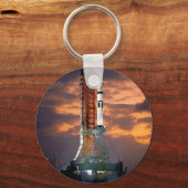 NASA Apollo Soyuz Startfahrzeug Sunrise Launchpad Schlüsselanhänger (Vorderseite)