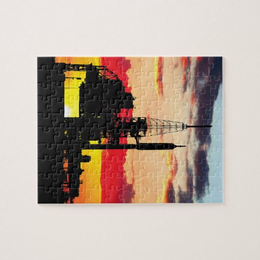 NASA Ares IX Raketenstart Prototyp Puzzle (Horizontal)