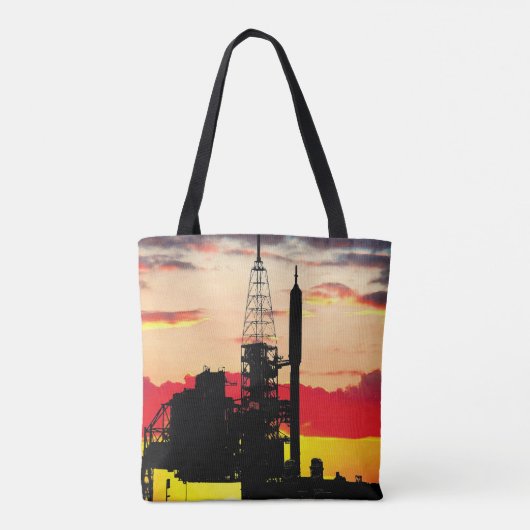 NASA Ares IX Raketenstart Prototyp Tasche (Rückseite)