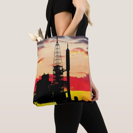 NASA Ares IX Raketenstart Prototyp Tasche (Von Nahem)