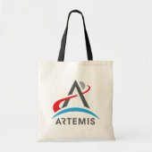 NASA Artemis Logo Eclipse Black Trim Tragetasche (Vorne)