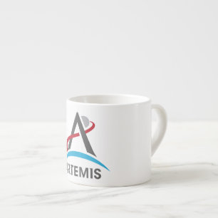 NASA Artemis-Programm-Logo Mars 2024 Astronaut Espressotasse