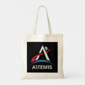 NASA Artemis Programmlogo Offiziell SD Wir werden Tragetasche (Rückseite)