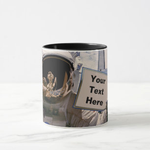 NASA-Astronaut mit Schild - Benutzerdefinierten Te Tasse
