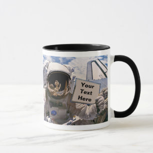 NASA-Astronaut mit Schild - Benutzerdefinierten Te Tasse