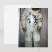 NASA Astronaut Space Anzug Postkarte (Vorne/Hinten)