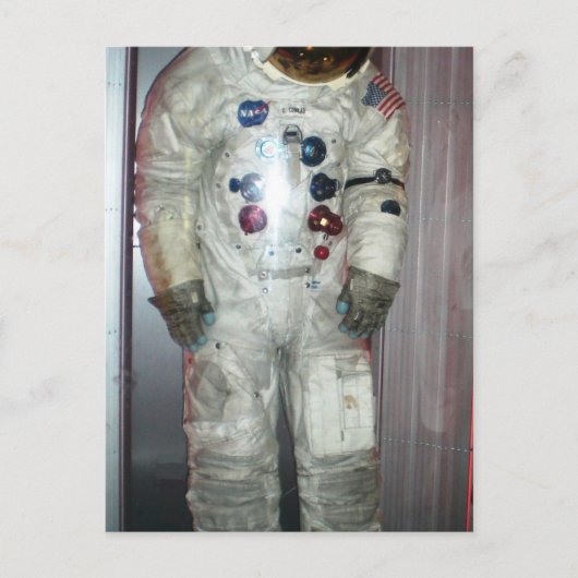 NASA Astronaut Space Anzug Postkarte (Vorderseite)