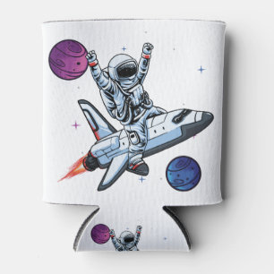 Nasa-Astronauten im Space Shuttle Dosenkühler