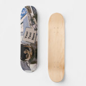 NASA Astronauten-Zeichen - Benutzerdefinierter Tex Skateboard (Vorderseite)