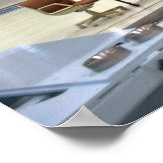 NASA Atlas V Rocket Poster (Ecke)