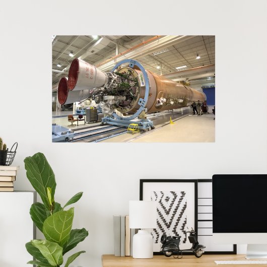 NASA Atlas V Rocket Poster (Heimbüro)