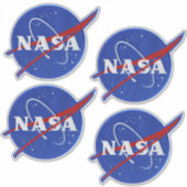 Nasa Aufkleber (Vorderseite)