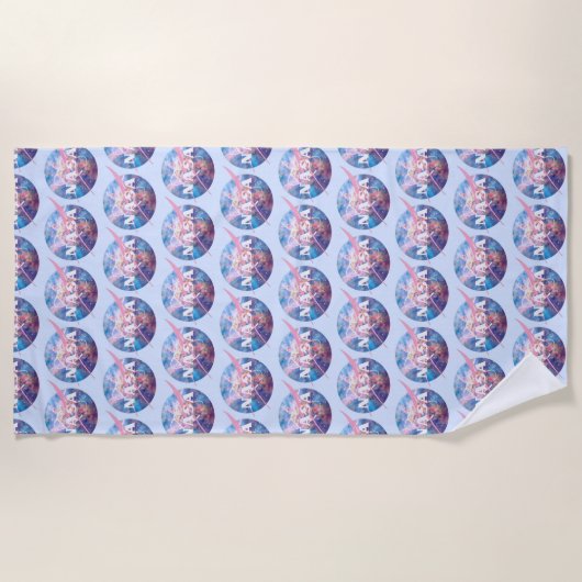 Nasa Beach Towel Strandtuch (Vorderseite)