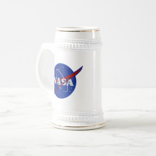 Nasa Bierglas (Vorderseite Links)