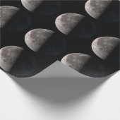 NASA-Bild im dritten Quartal Geschenkpapier (Ecke)