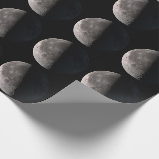 NASA-Bild im dritten Quartal Geschenkpapier (Ecke)