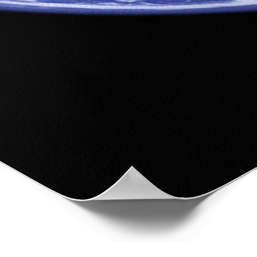 NASA / Blauer Marmor 2002 / Poster (Ecke)