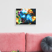 NASA Cassiopeia A Supernova Colorful Space Photo P Leinwanddruck (Insitu (Wohnzimmer))