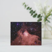 NASA Cepheus_b Infrarot dunkle Wolke Postkarte (Stehend Vorderseite)