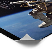 NASA Ed White on Gemini 4 First US Spacewalk, 1965 Poster (Ecke)
