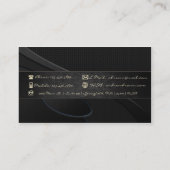 NASA-Emblem [3D] Visitenkarte (Rückseite)