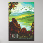 Nasa / Erde Poster (Vorne)