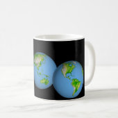 NASA-/Erdkugel Kaffeetasse (VorderseiteRechts)
