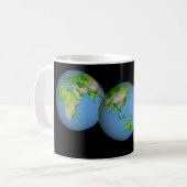 NASA-/Erdkugel Kaffeetasse (Vorderseite Links)