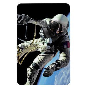 NASA Erstes amerikanisches Astronautenspaziergänge Magnet