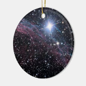 NASA ESA Veil Nebel Keramik Ornament (Links)