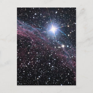 NASA ESA Veil Nebel Postkarte