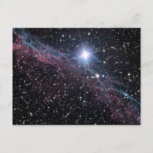 NASA ESA Veil Nebel Postkarte