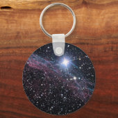 NASA ESA Veil Nebel Schlüsselanhänger (Vorderseite)