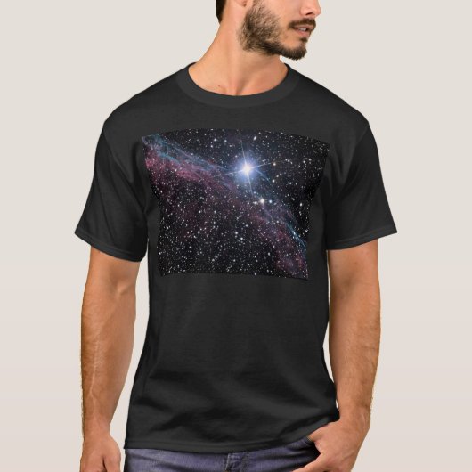 NASA ESA Veil Nebel T-Shirt (Vorderseite)
