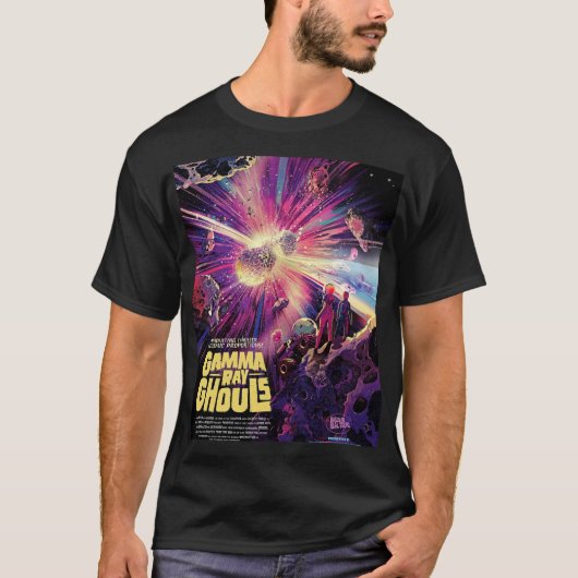 NASA Exoplanet Travel Gamma Ray Ghouls T-Shirt (Vorderseite)